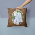 thumbnail image 2 of Carolines Treasures SS8683PW1414 Bedlington Terrier Fabric Decorative Pillow, 14Hx14W, multicolor, 2 of 4