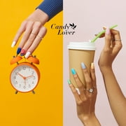 Candy Lover Gel Nail Polish Kit, 22 Colors Young Bright UV Gel Polish with Top Coat Base Coat Matte Coat, Gel Nail Polish Set Gift for Girls Women DIY Manicure