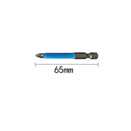 

Magnetic Electric Drill Non-Slip Screwdriver Bit Head PH2 Cross Hand Tool