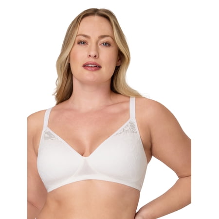 Bali Women's Cotton Modal Wireless Bra with Foam Cups