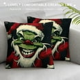 thumbnail image 3 of Qinduosi Christmas Pillow Covers Merry Christmas Pillows Christmas Decor Farmhouse Christmas Throw Pillow Covers Set of  Christmas Decorations for Home White, 3 of 5