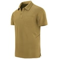 thumbnail image 3 of SWISSWELL Men's Sports Polo Shirts for Golf Short Sleeve Classic Solid Color for Casual and Business Wear, 3 of 6