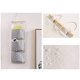 thumbnail image 2 of Organizador de armario sobre la puerta, 2 paquetes de bolsas de almacenamiento impermeables para colgar en la pared con 3 bolsillos para cocina, dormitorio, baño, gris, 2 of 4