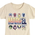 thumbnail image 3 of Marvel - Summer Wave - Toddler And Youth Girls Fitted Short Sleeve Graphic T-Shirt, 3 of 5