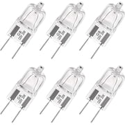 Hakled 1.57 190 Lumens Dimmable T4 JCD G8 Halogen Light Bulb, 2700K (Pack of 6)