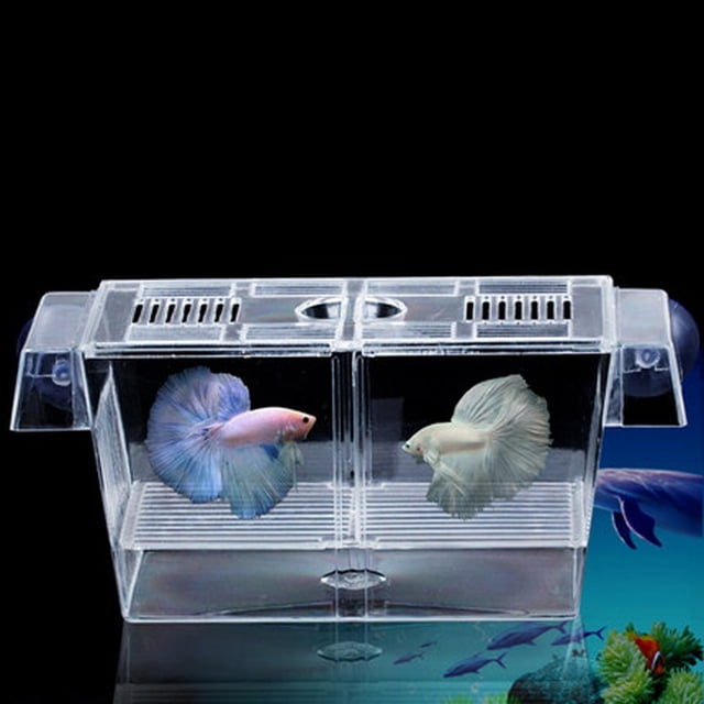 unbranded Fish Breeding Box De Acrílico Transparente Con Cubierta Antisalto Para Acuarios