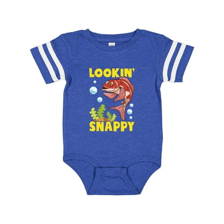 

Inktastic Red Snapper Funny Fish Gift Baby Boy or Baby Girl Bodysuit