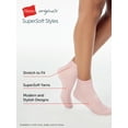 thumbnail image 3 of Hanes Women's Crew Socks, Originals Supersoft, 6-Pack, Size 5-9, 3 of 10