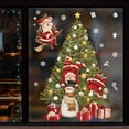 thumbnail image 2 of 2 pegatinas navideñas con copos de nieve para ventana, para cristal, decoraciones navideñas, copos de nieve, Papá Noel, renos para fiestas, 2 of 5
