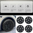 thumbnail image 3 of Enjoliveur de Jante, Moyeu de Roue Sport Mat Noir pour Roues de 19 Pouces, 3 of 8