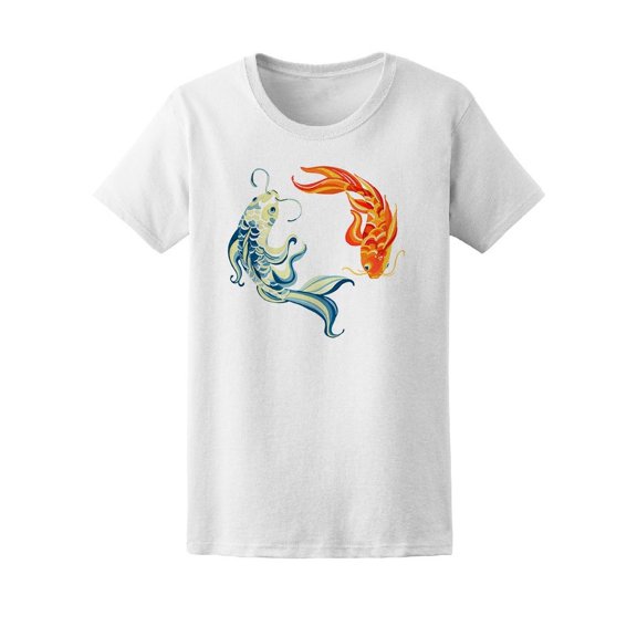 Koi Fish In Watercolor Tee Men's -Image by Shutterstock