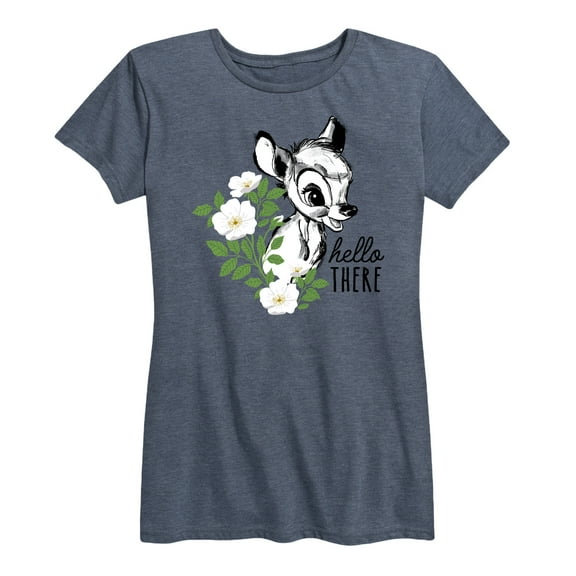 Bambi - Bambi Hello There - Women's Short Sleeve Graphic T-Shirt