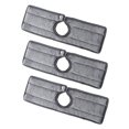 thumbnail image 1 of 3 almohadillas absorbentes para grifo de cocina, baño, con botones, recogedor de goteo, secado de platos, reutilizables, para RV, Keyey Neat, protector de encimera para evitar Gris Pequeño, 1 of 9