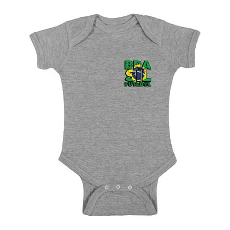 

Awkward Styles Brasil Futebol Baby Bodysuit Short Sleeve Brazilian Soccer Bodysuit for baby Brazil One Piece Top Brazil Soccer 2018 Baby Bodysuit Gifts from Brazil Brazilian Flag One Piece Top