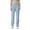 01-Light Blue, variant on SUYOLL Women Casual High Waist Loose Fit Straight Leg Comfortable Wide-Leg Everyday Wear Fall Winter Classic Versatile Pants