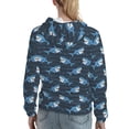 thumbnail image 7 of Haiem Funny Sharks for Women's Fashion Hoodies & Sweatshirts with Kangaroo Pocket,Hooded Sweatshirt with Eye-catching Drawstrings-XX-Large, 7 of 7