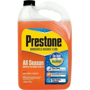 Prestone AS658-6PK Deluxe 3-in-1 Windshield Washer Fluid, 1 Gallon (Pack of 6)