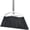 White, variant on Heavy Duty Broom, 54-inch Adjustable Long Handle Angle Brooms Large Brooms for Sweeping Indoor and Outdoor Commercial Broom for Home Kitchen Patio Garage Porch Courtyard Classroom, Black