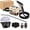 Beige, variant on 2500W Handheld Steam Cleaner for Deep Cleaning Kitchens, Bathrooms & Furniture - 6-Level Adjustable Steam, Multi-Brush Attachments Included,Beige