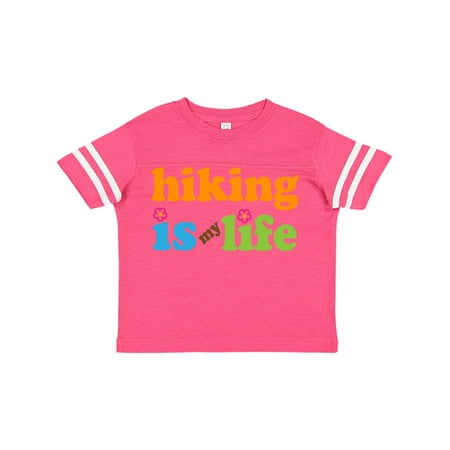 

Inktastic Hiking is my Life Hiker Gift Toddler Toddler Girl T-Shirt