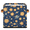 Multicolor 3, variant on CURLYOOT Mushroom Cube Storage Bin, 11 Inch Storage Cube Fabric Bin for Shelves, Tropical Retro Botanical Foldable Clothes Organizer Baskets with Leather Handle for Closet Home