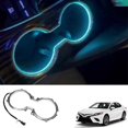 thumbnail image 1 of Luces LED para Portavasos Central de Coche, LáMpara Decorativa Interior, Luz Ambiental de , Azul Hielo para 2018-2022, 1 of 5