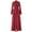 Wine, variant on Clearance Womens Basic Essential Double Breasted Mid-Long Wool Blend Pea Coat Fall Winter Elegant Overcoat
