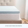 3 in. King Gel Memory Foam Mattress Topper