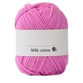 thumbnail image 6 of kkbbma under $5 14Pcs Crochet Yarn, 25g Milk Cotton Yarn Hand Knitting Crochet Wool, SoftBabyCotton DIY Craft Yarn, Colorful Knitting Yarn for Scarves Hats, Beginner Friendly Crochet Yarn, 6 of 9