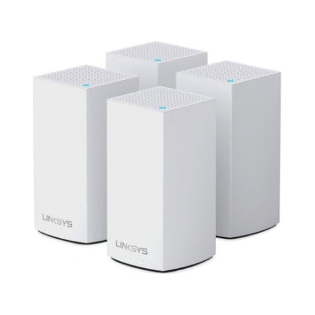 UPC: 0745883830695 | Linksys F5Z929-4A Velop Intelligent Mesh Wi-Fi System (4-Pack White)