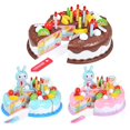 thumbnail image 1 of 37 Uds. Juego de simulación de corte de frutas juguete de cumpleaños DIY juguetes de cocina pastel niños niñas regalo para niños Educ ShuxiuWang 8390611111786, 1 of 1