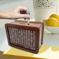 thumbnail image 4 of Naierhg Wooden Money Box with Counter Marker Pen Vintage Piggy Bank with Money Target Numbers Coin Cash Container Money Saving Challenges Box, 4 of 7
