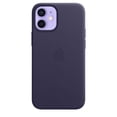 thumbnail image 3 of Apple Étui en Cuir pour iPhone 12 mini avec MagSafe - Violet Foncé, 3 of 3