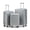 Silver, variant on 20"/24"/28" 3 pcs/set in ABS Spinner Wheel Luggage, Matching Color , With Combination Lock (Silver)