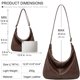 thumbnail image 5 of Bolso NIUEIMEE ZHOU de cuero vegano plegable, 5 of 9