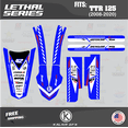 thumbnail image 3 of Kalair GFX Graphics Kit for Yamaha TTR125 (2008-2023) Lethal Series, 3 of 5