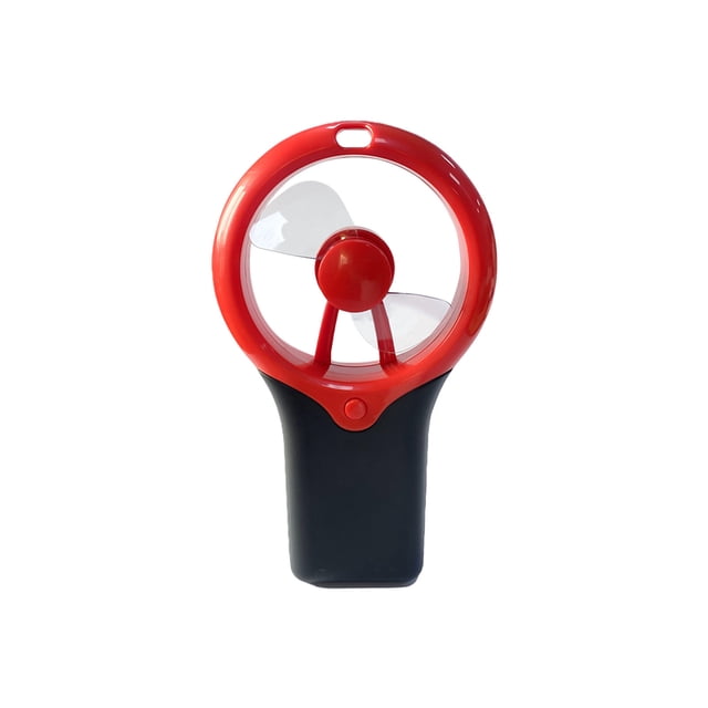 Ohufall Portable Mini Handheld Cooling Fan USB Rechargeable 3 Speed Quiet Desk Fan With Base For Makeup