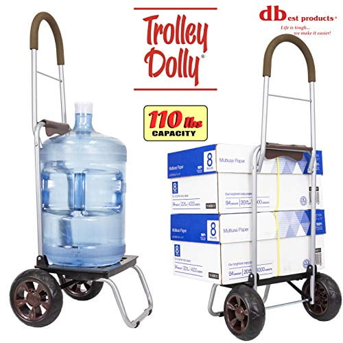 dbest products 1061 Trolley Dolly, Brown