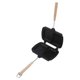thumbnail image 2 of Sandwich Pan Double Sided Frying Pan Nonstick Sandwich Panini Maker with Detachable Handles, 2 of 4