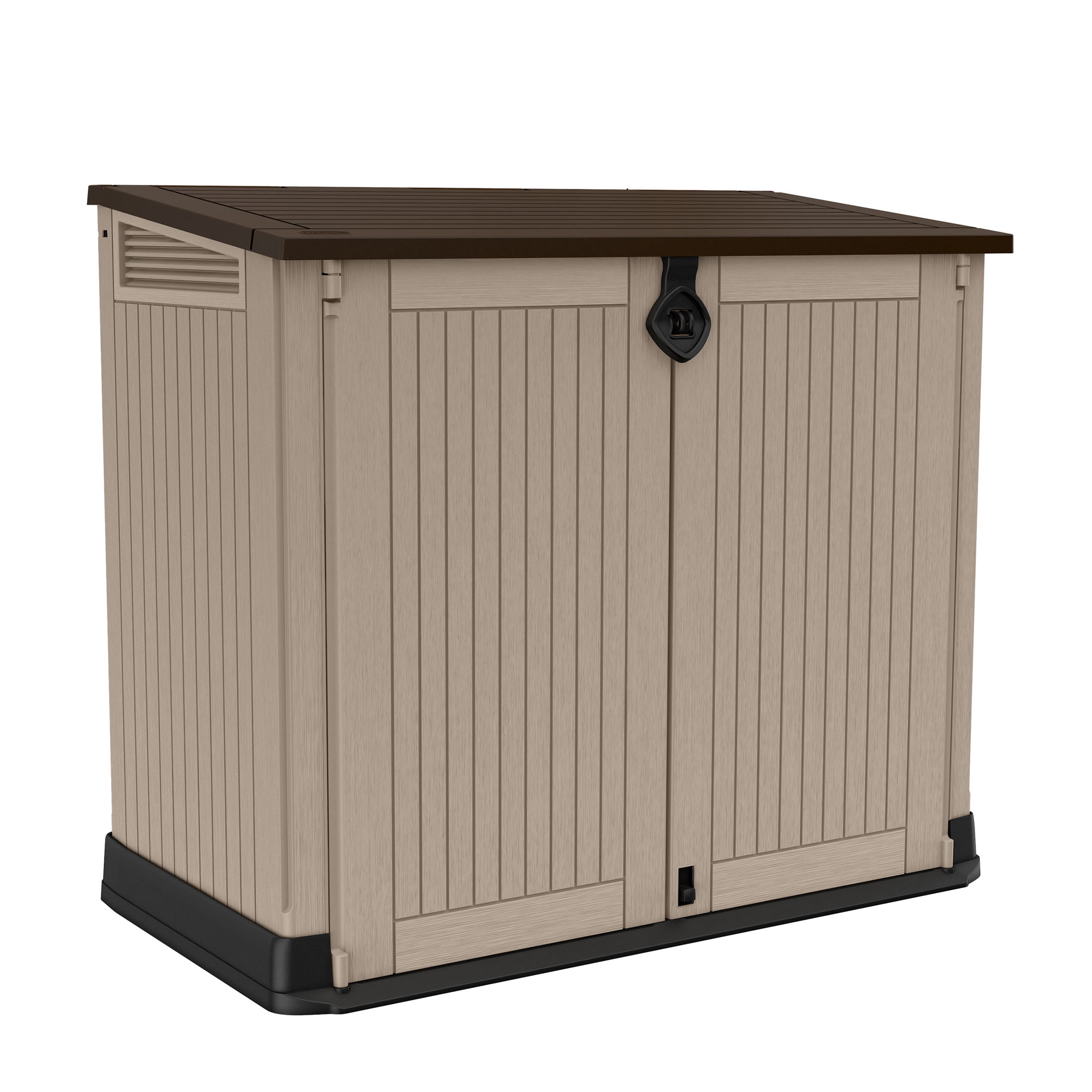 Keter Garden Storage Cabinet Storage Shelves Unit Cupboard Outdoor Plastic Utility Box 