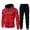 Red, variant on Men # 39s Suits Hoodie Men # 39s And Pants Winter Sweatshirt Suit Fitness With Casual Sports Suits Sets Red XL