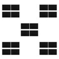 thumbnail image 1 of Manteles Individuales de Lino de Doble Capa 4 Piezas Advancent, 1 of 6