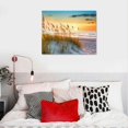 thumbnail image 4 of JRXY  Beach Picture Decor Wall Art Ocean Sunset Nature Seaside Landscape Canvas Prints for Home Decoration picture2, 4 of 4
