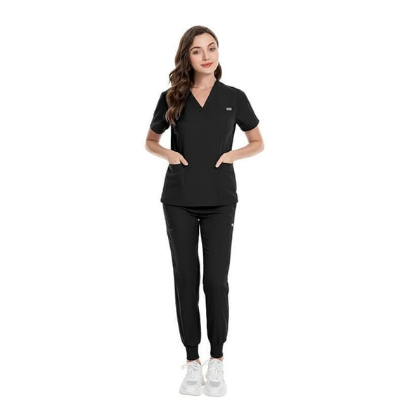 Medical Uniform Scrubs Top and Pants, Scrub Sets Women's