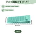 thumbnail image 2 of 2 Pcs Door Stoppers for Bottom of Door, 1.57 Inch, Green, 2 of 6