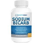 Kidney Restore Sodium Bicarb 650mg Capsules, Alkalizer, Neutralizing, Absorption, 120 Count