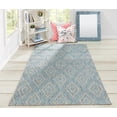 thumbnail image 7 of Skyline Decor  Blue Lake Palace Rugs in Rectangle Shape - Big Light Blue 6'7" X 9'6" 7' x 9' Accent, Outdoor, Indoor Rectangle, 7 of 7