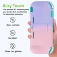 thumbnail image 4 of Case Cover Set Fit for Nintendo Switch Lite, Protective Cover Protector Case for Nintendo Switch Lite with HD Screen Protector, Shock-Absorption & Anti-Scratch, NS Lite Accessories, 4 of 9