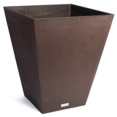 Veradek Pure Series Nobleton 22" Planter Espresso