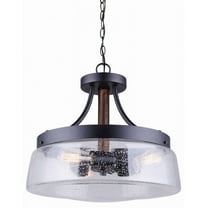 ICH730A03BKW16-Canarm Inc-Riva - 3 Light Chandelier In French Country Style-14.75 Inches Tall and 16 Inches Wide